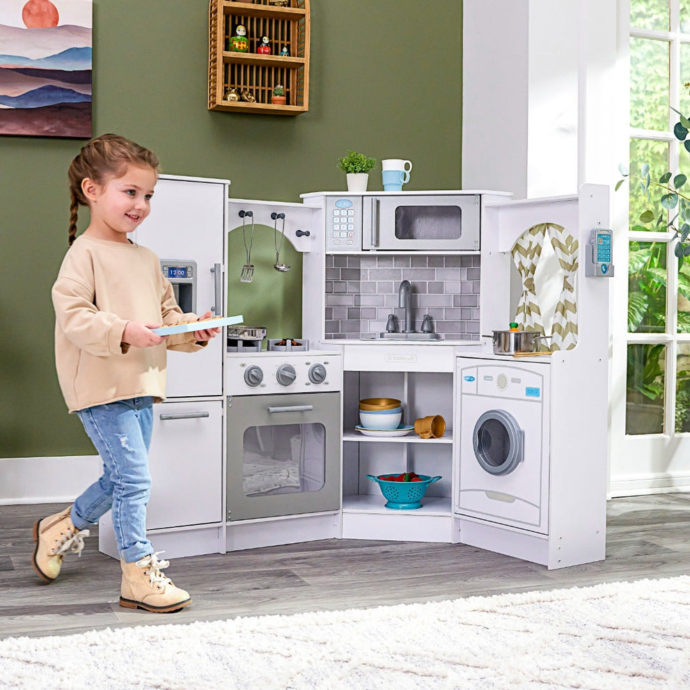 KidKraft Corner Wooden Play Kitchen