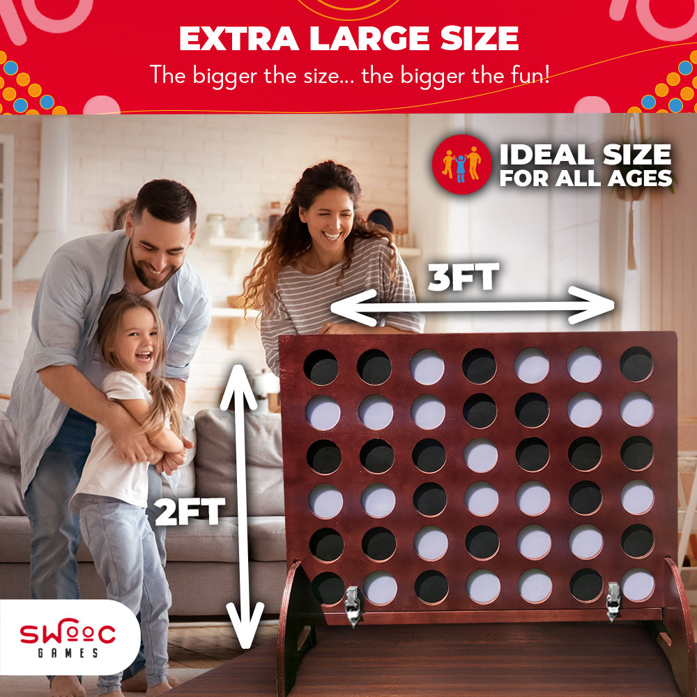 Giant 4 in a Row Game - Swooc Games - photo 2