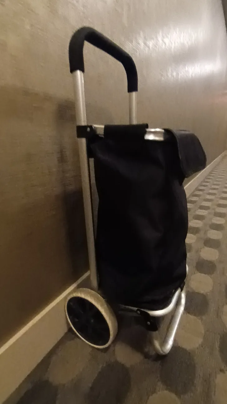 Black Shopping Trolley Cart image indicator(2)