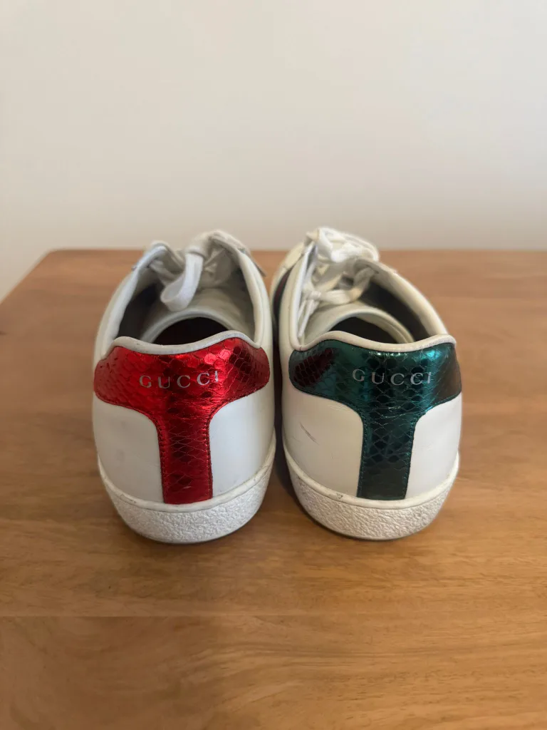 Gucci Ace Web Sneakers - Size 9.5 image indicator(3)