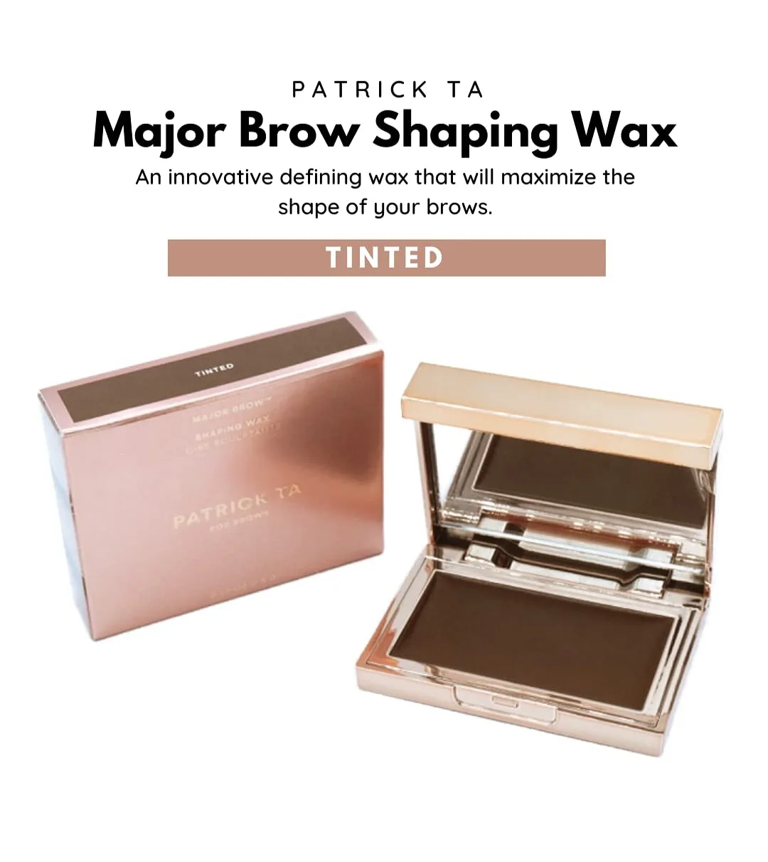 BNIB Patrick Ta- Major Brow Shaping Wax thumbnail