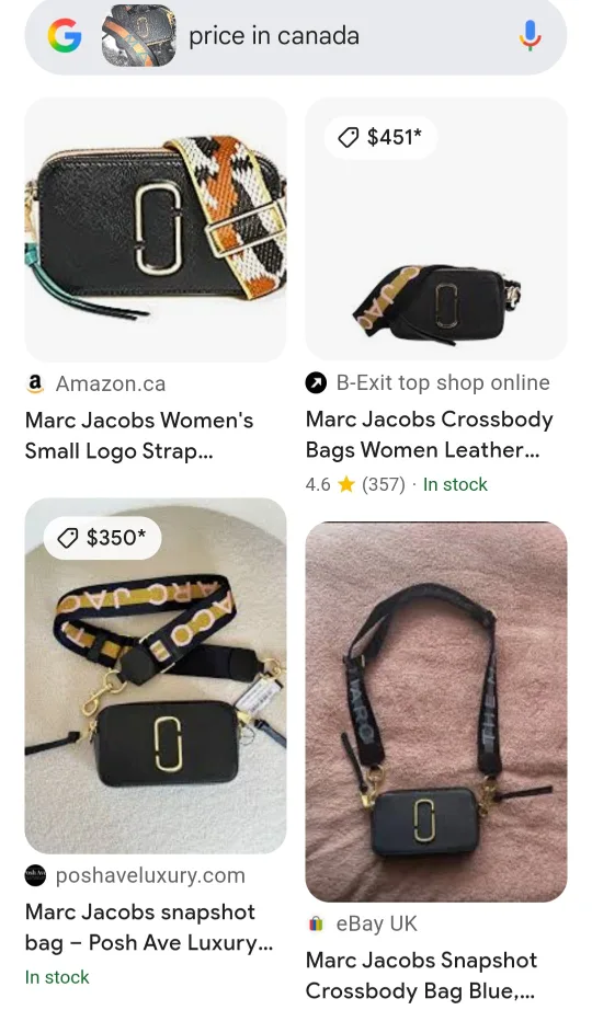Marc Jacobs Snapshot Crossbody Bag image indicator(4)