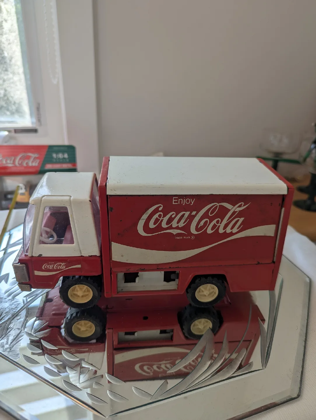 Vintage Coca-Cola Delivery Truck Buddy L Japan thumbnail