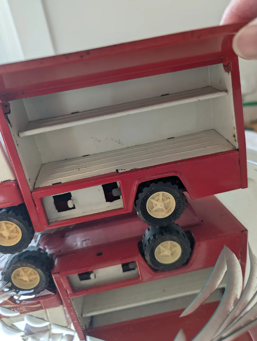 Vintage Coca-Cola Delivery Truck Buddy L Japan image indicator(5)