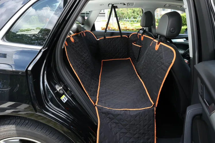 Dog Car Seat Cover for Back Seat with Extra Cover BNIB thumbnail