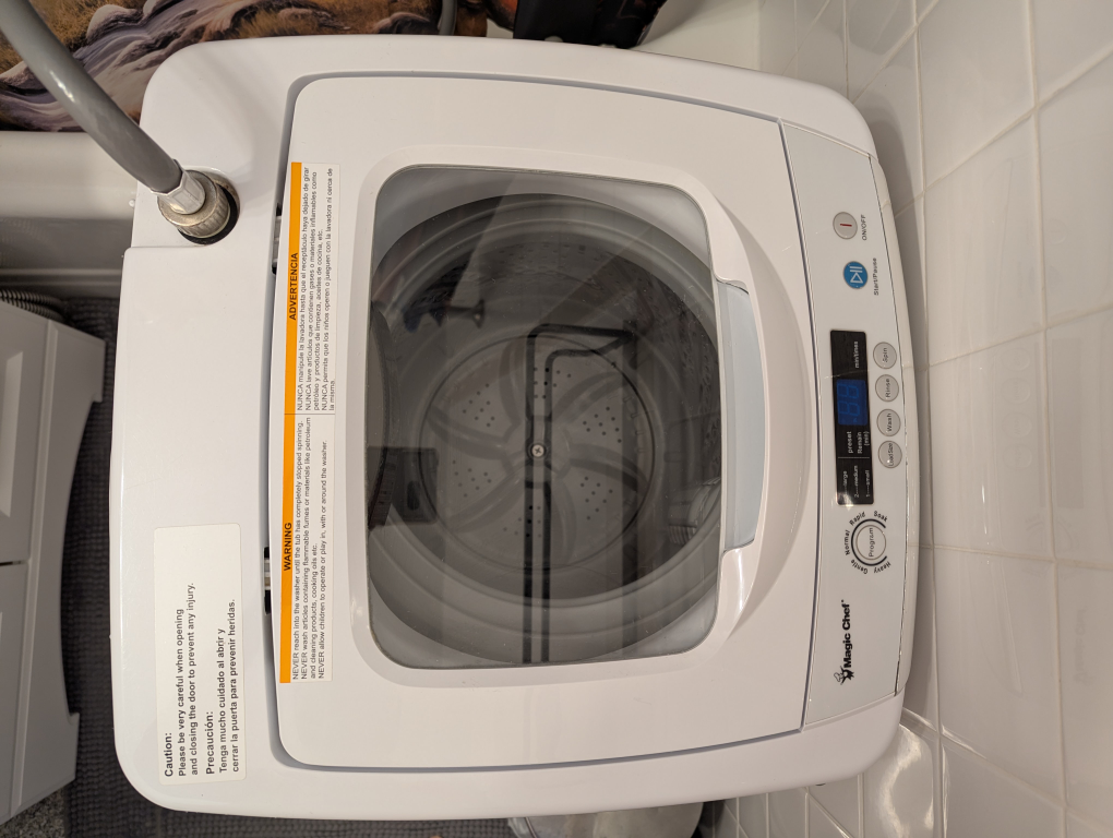 Magic Chef White Compact/Portable Washing Machine - photo 2