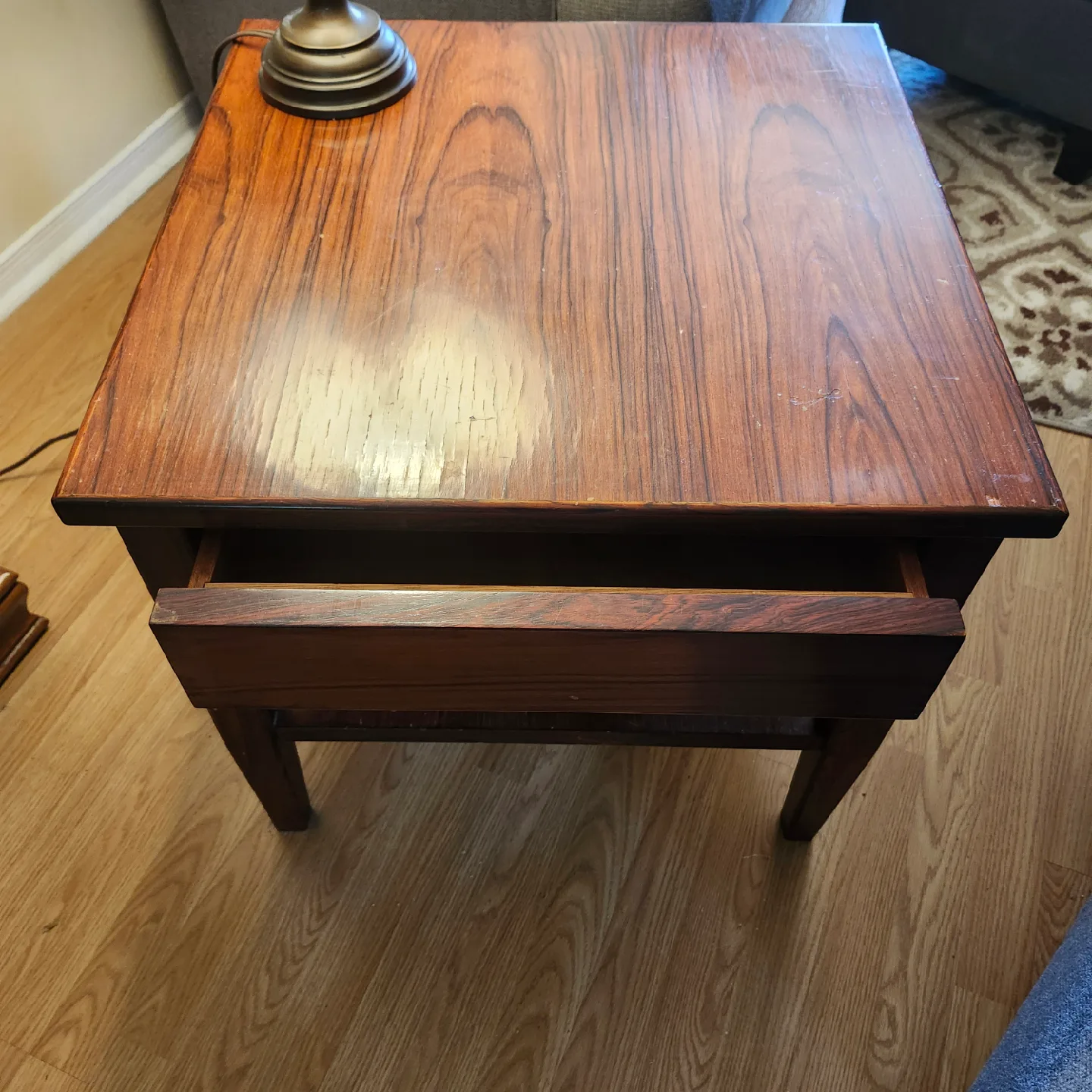 Vintage coffee table and two side tables image indicator(5)