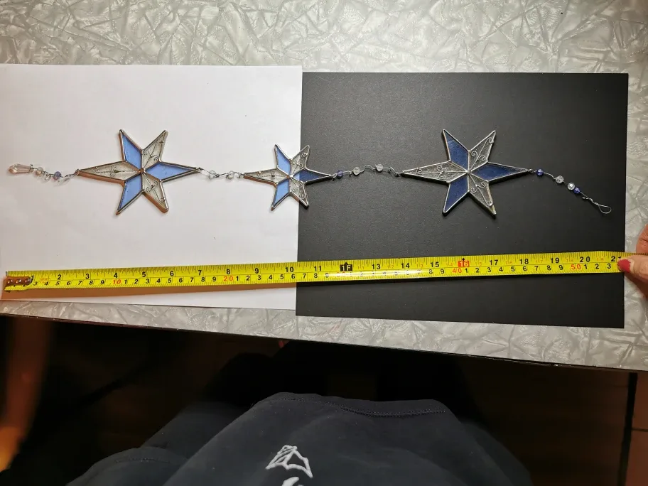 Star Stained Glass Window Hanging image indicator(7)