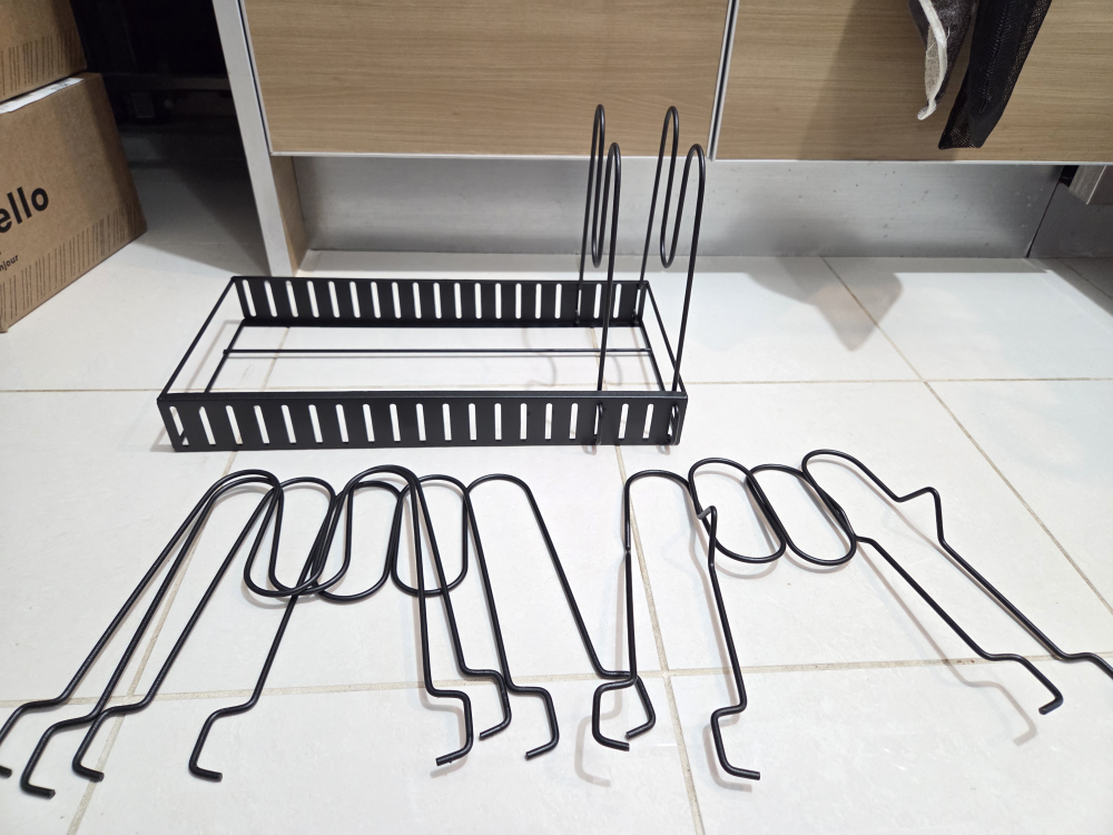 Kitchen Organizer Rack - Black - photo 4