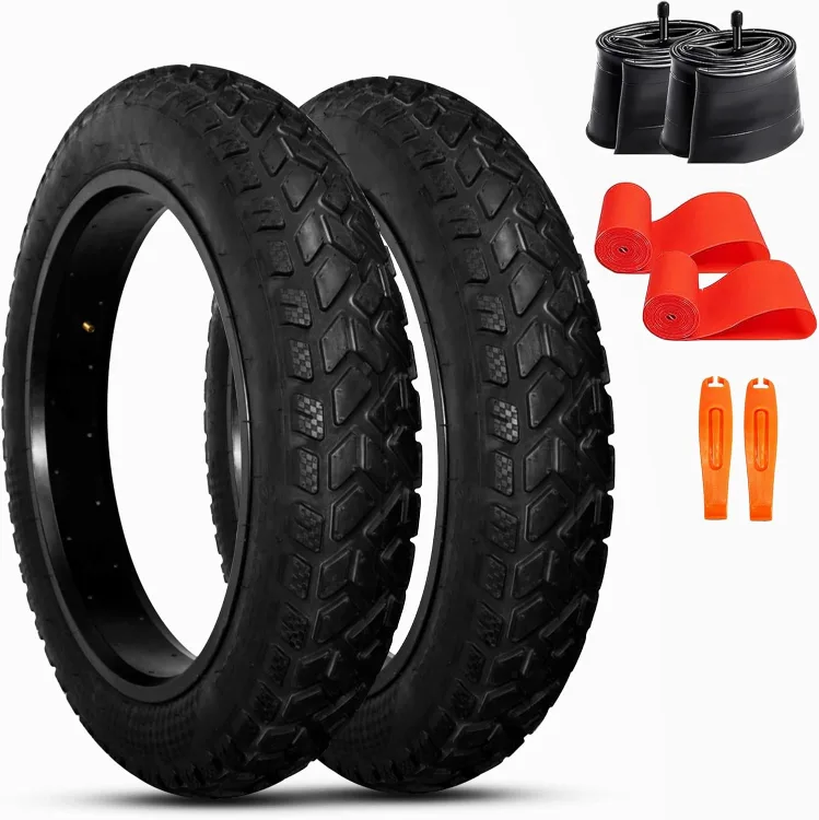 DuraAce Heavy Duty Bike Ebike Tires with Inner Tubes 2 Pack BNIB thumbnail