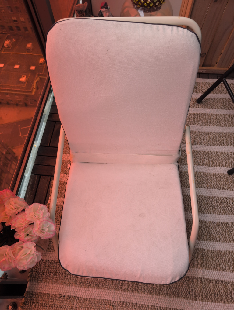 White Lounge Chair