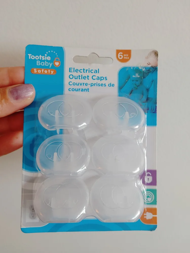 Tootsie Baby Safety Electrical Outlet Caps (6-pack) thumbnail