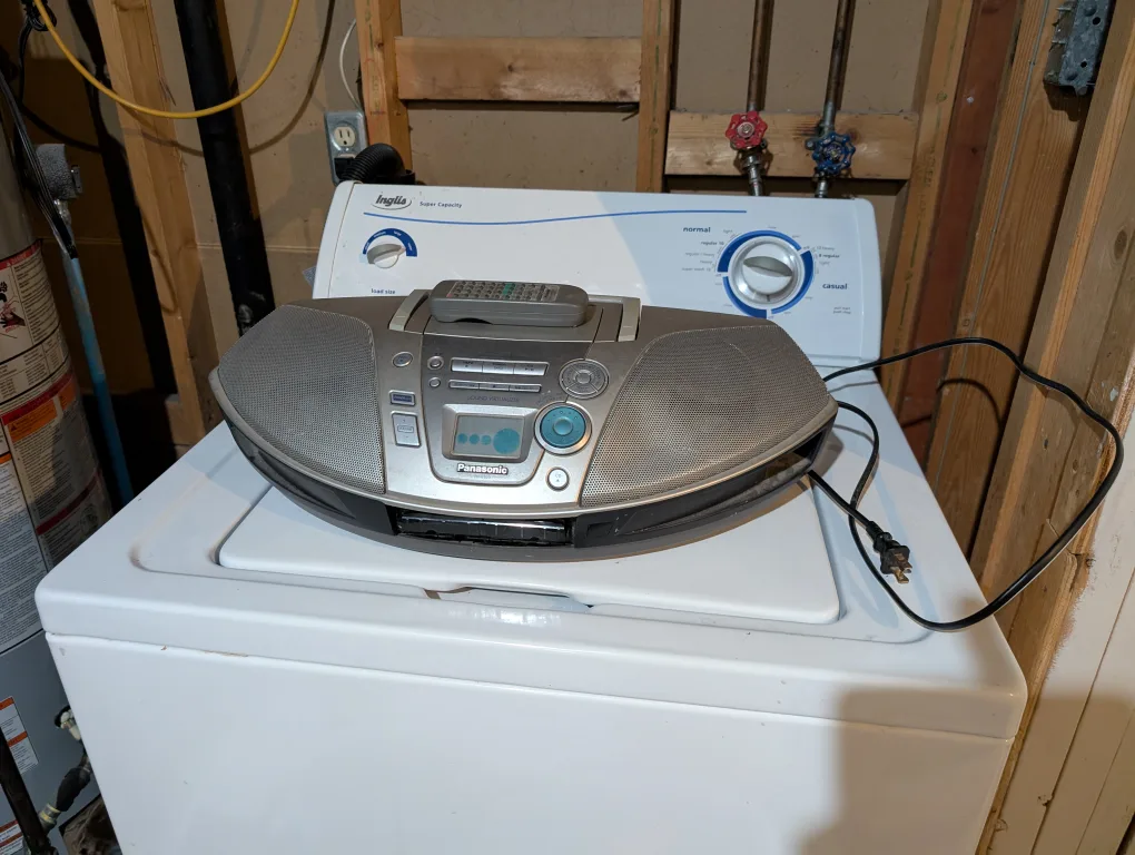 Panasonic Portable CD System thumbnail