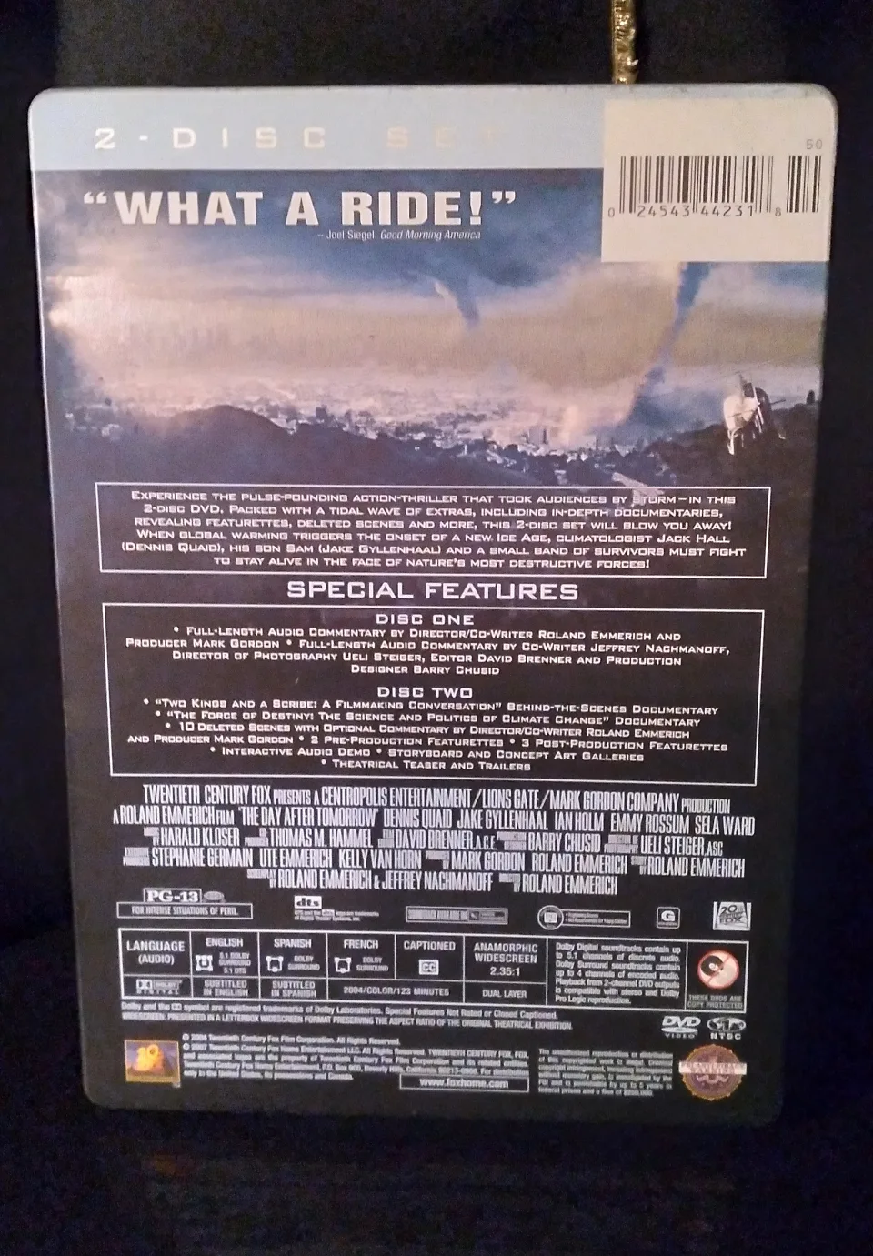THE DAY AFTER TOMORROW DVD STEELBOOK image indicator(4)