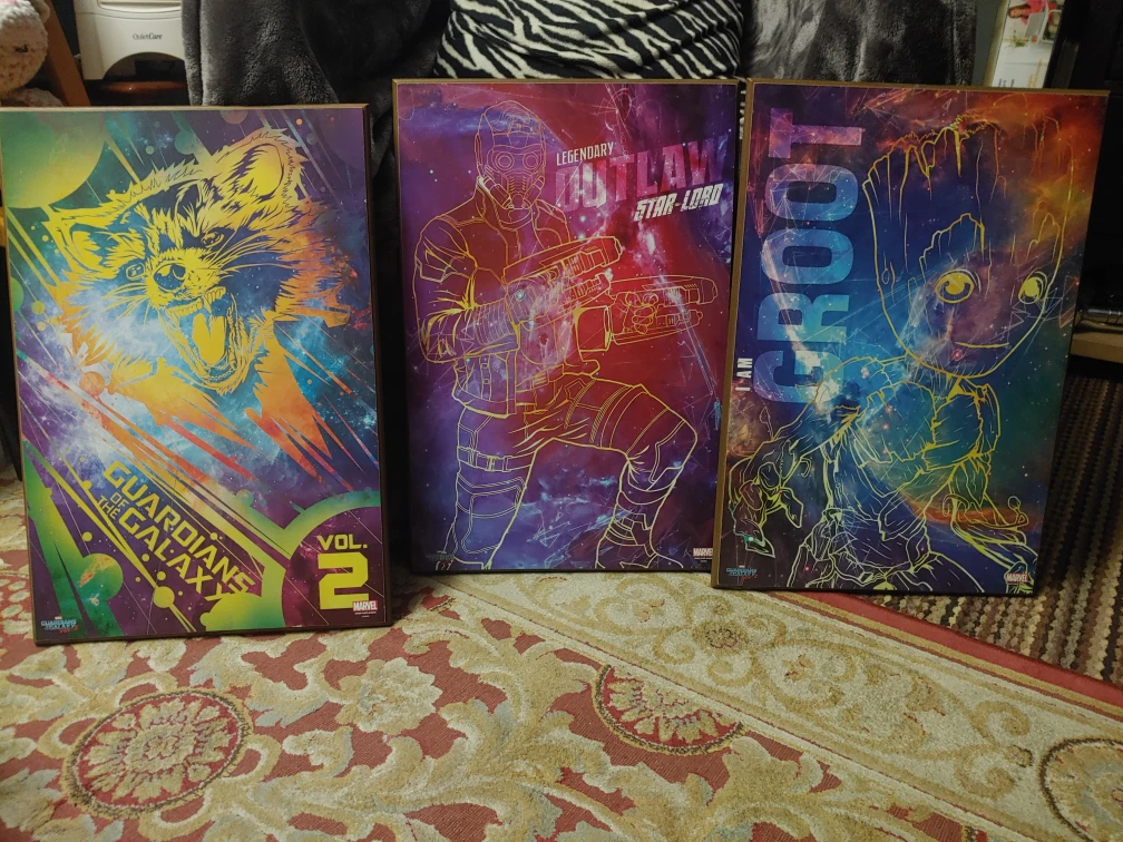 Marvel Guardians of the Galaxy Wooden Posters
