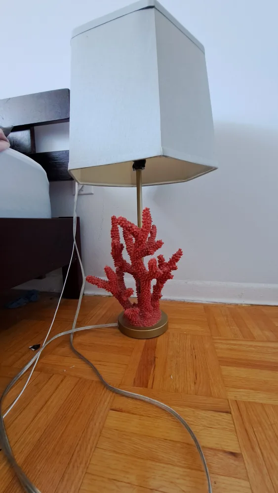 Red Coral Lamp shade thumbnail