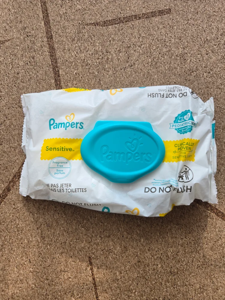 Pampers Sensitive Wipes - Fragrance Free thumbnail