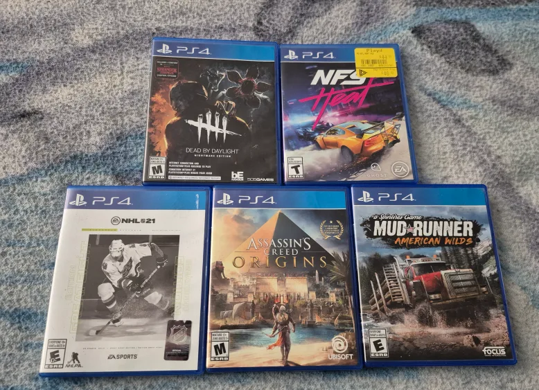 PlayStation 4 games for sale thumbnail