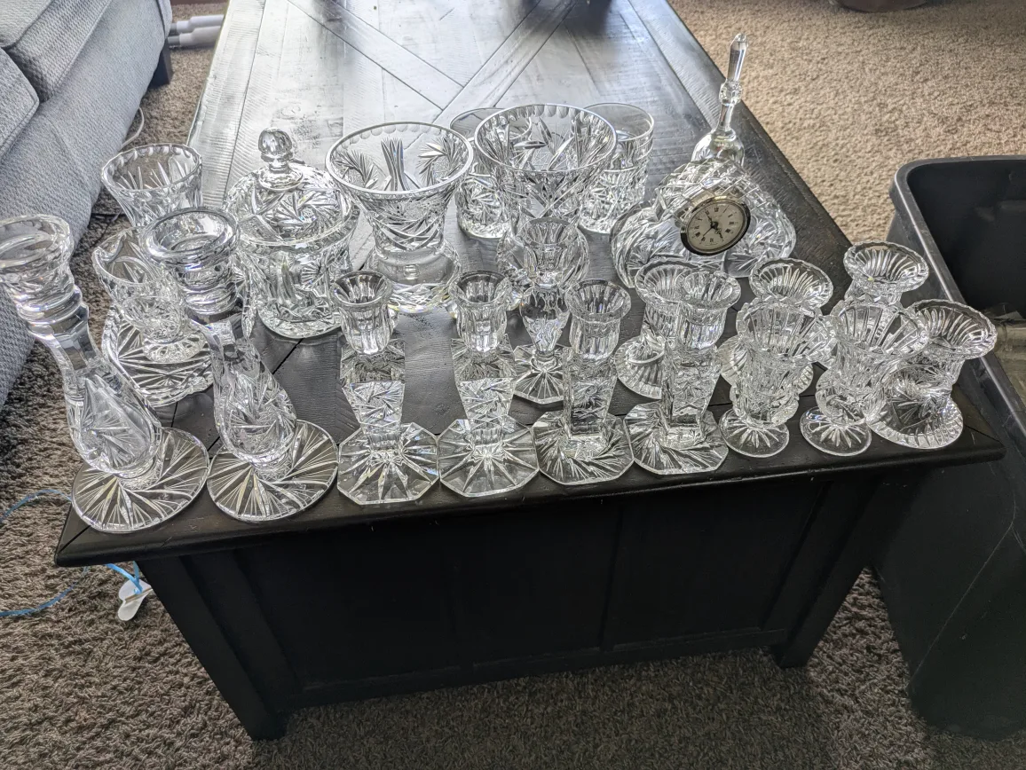 Crystal Glassware Collection