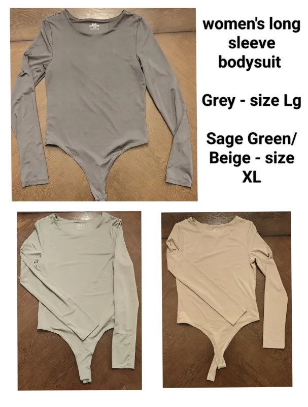 Women's Long Sleeve Bodysuit thumbnail