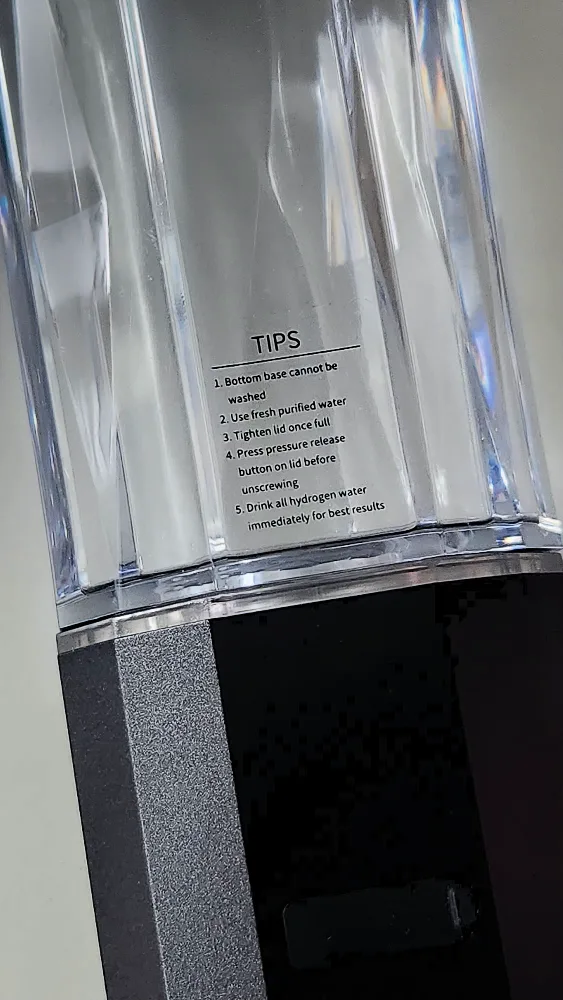 Prodigy X Hydrogen Water Bottle image indicator(3)