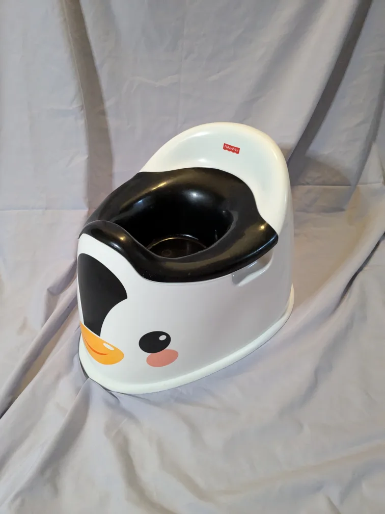 Fisher-Price Toddler Toilet Penguin Potty Training Seat image indicator(5)