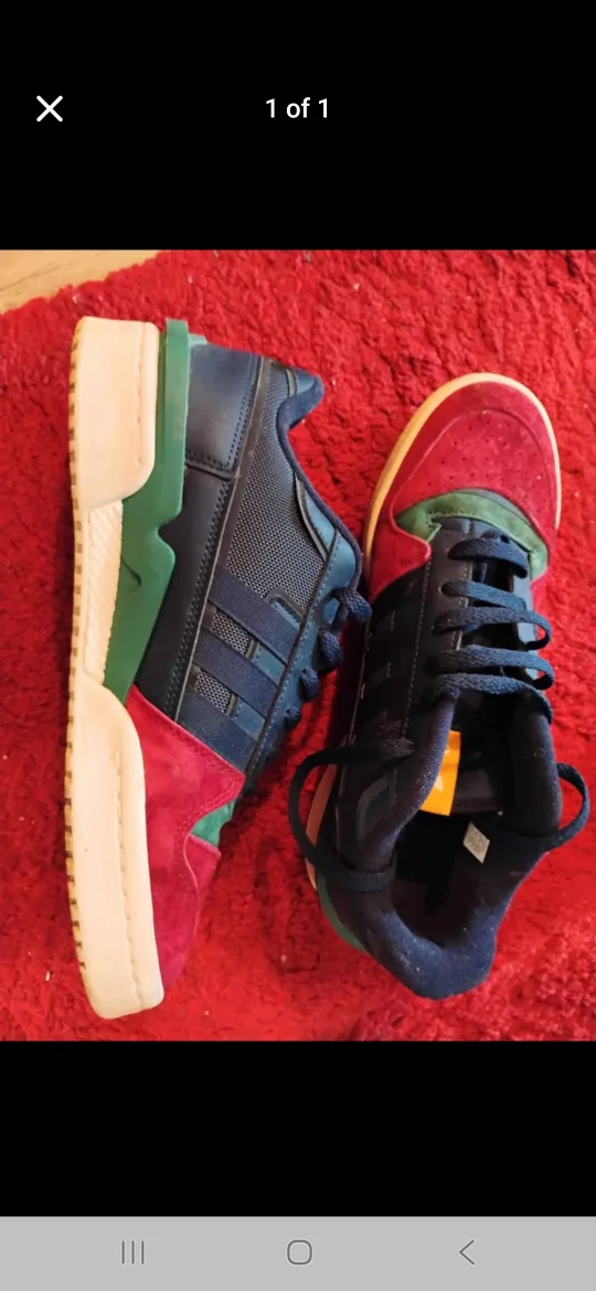 Adidas Forum 84 Low Blue/Red Sneakers thumbnail