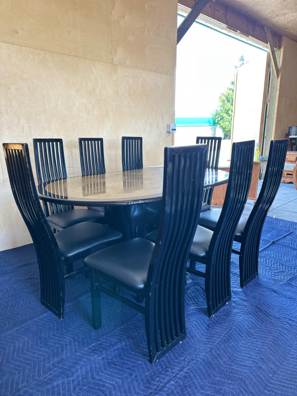 Dining Table Set with 6 Chairs - photo 2