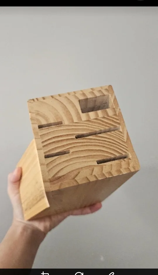 Wooden Knife Block image indicator(2)