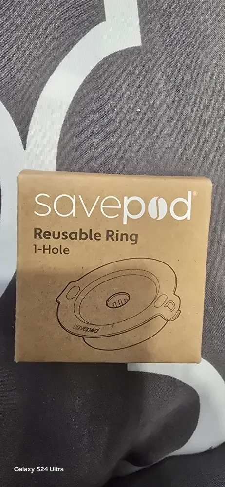 Savepod Reusable Ring 1-Hole - NEW image indicator(3)