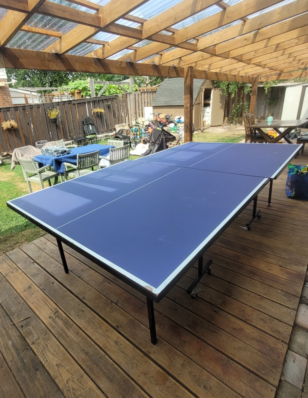 Ping Pong Table with Paddles - photo 2