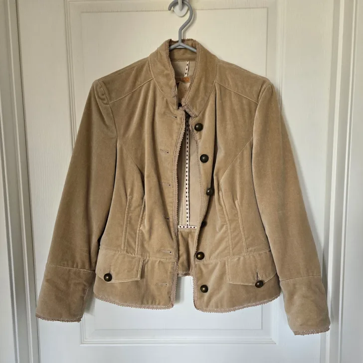 Joe Fresh Velvet Jacket - Size L thumbnail