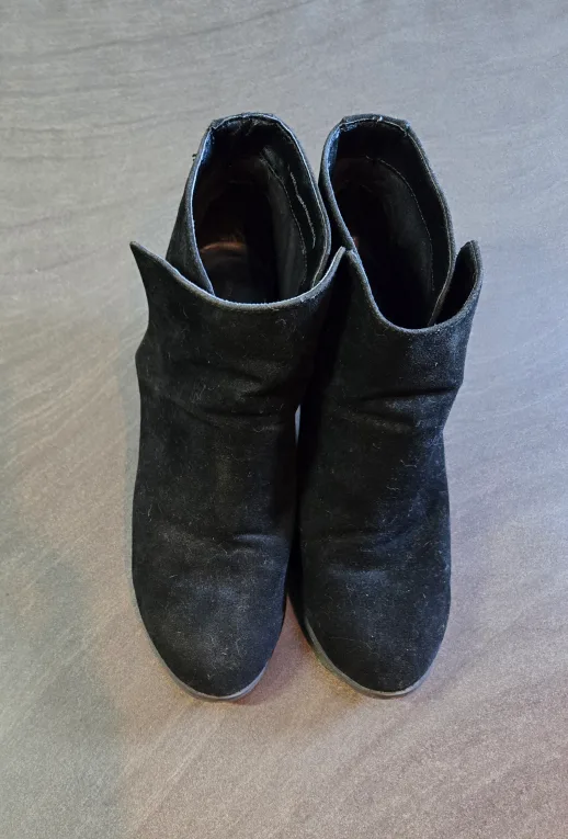 Mossimo Supply Co. Black Ankle Boots thumbnail