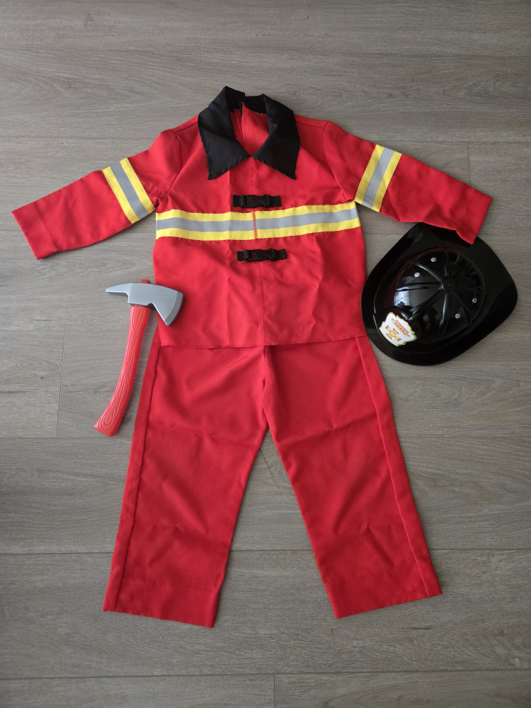 Firefighter Costume with Accessories