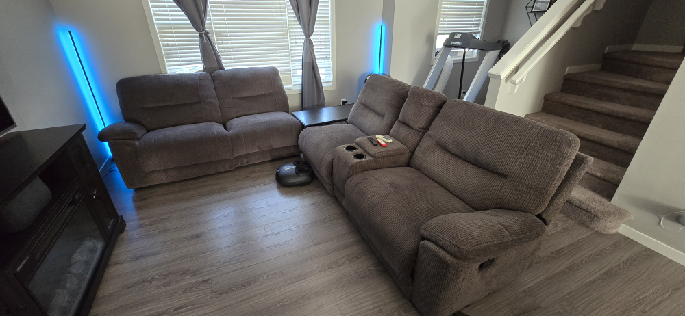 Reclining Loveseat & Sofa Set - Brown