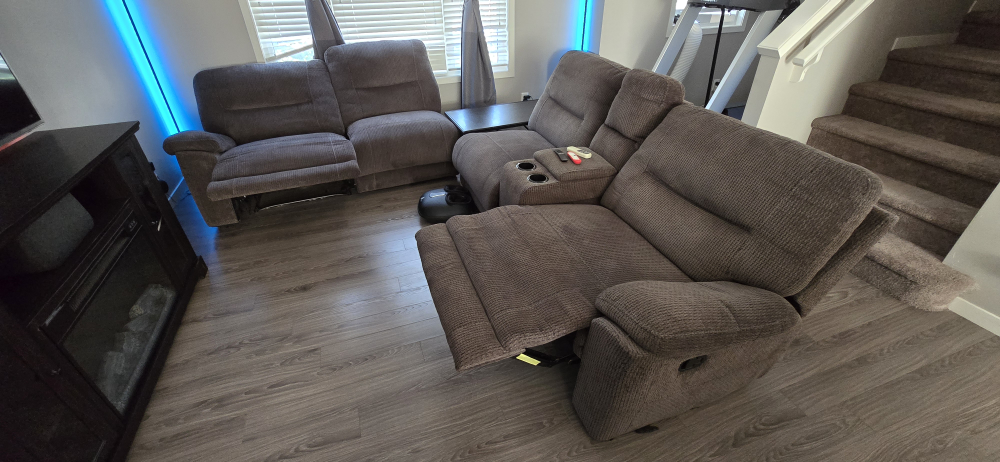 Reclining Loveseat & Sofa Set - Brown - photo 5