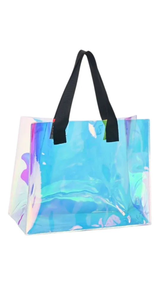 Colorful Transparent Tote Bag image indicator(9)