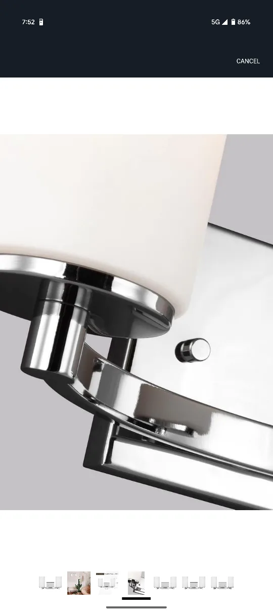 Sea Gull Lighting Wall/Bath Light Fixture image indicator(3)