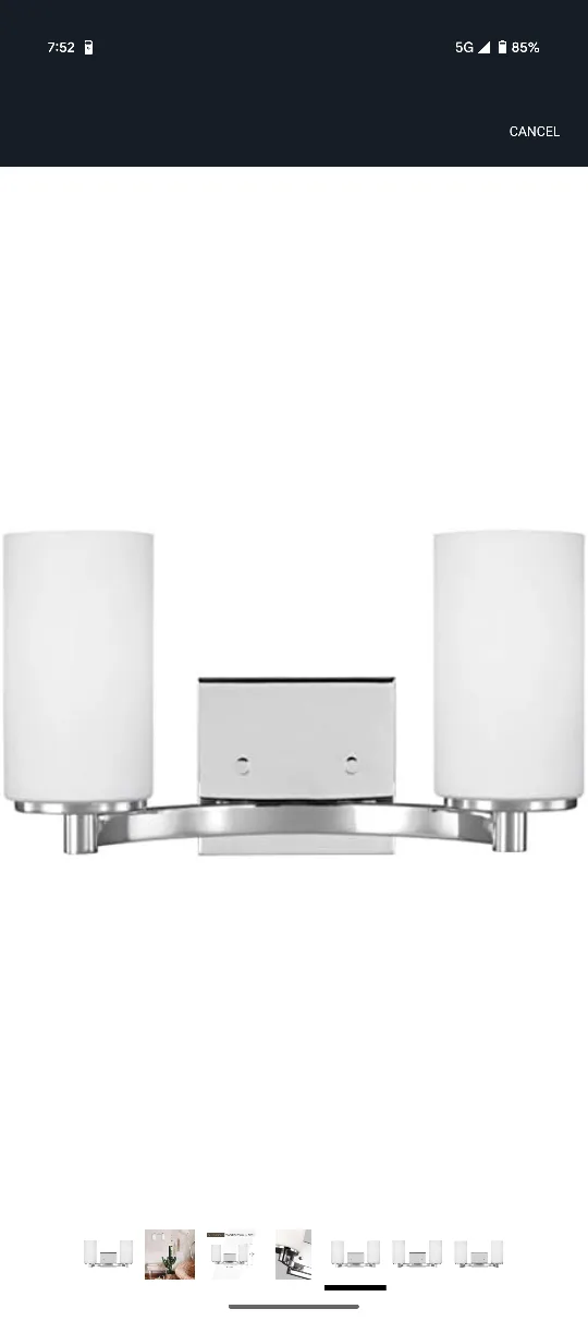 Sea Gull Lighting Wall/Bath Light Fixture image indicator(4)