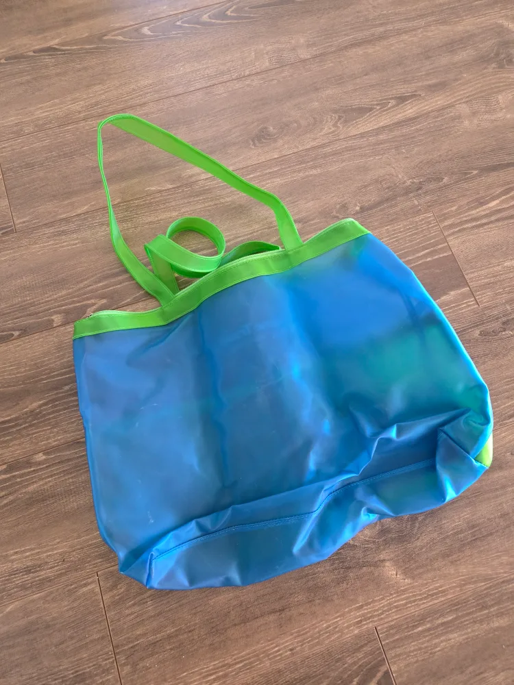 Maritime Travel Tote Bag - Blue & Green image indicator(2)