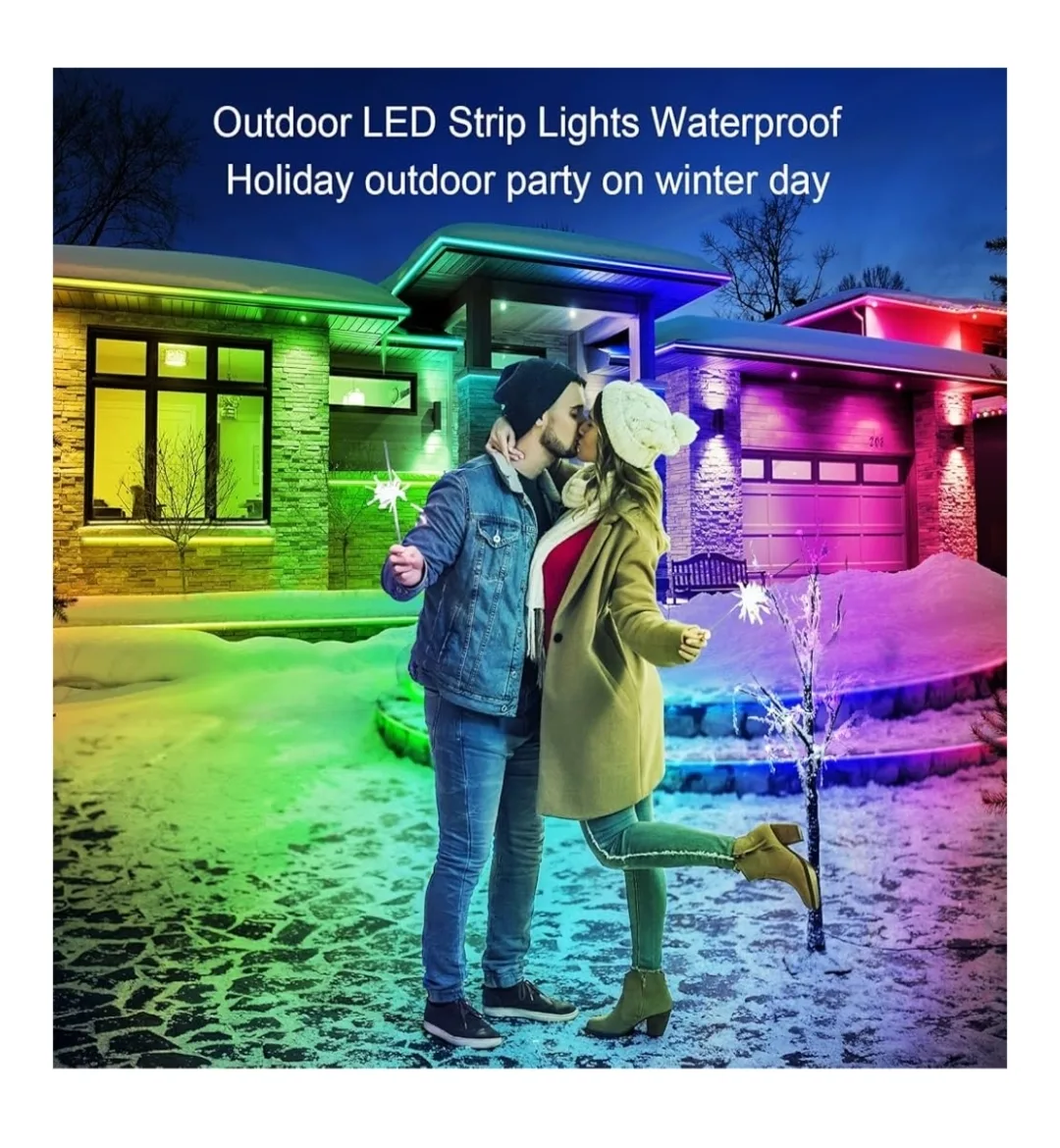 300FT Outdoor LED Strip Lights - Waterproof image indicator(7)
