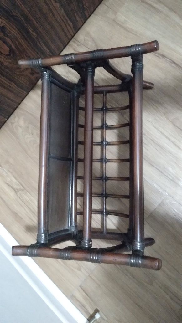 🥕Pier One Brown Bamboo Mag/newspaper/Firewood Holder - $10 Firm🥕 - photo 2