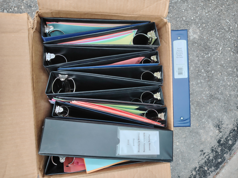 Binders - Black & Blue