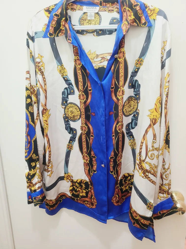 Gianna Exclusive V2 Silk Blouse - Size XL thumbnail