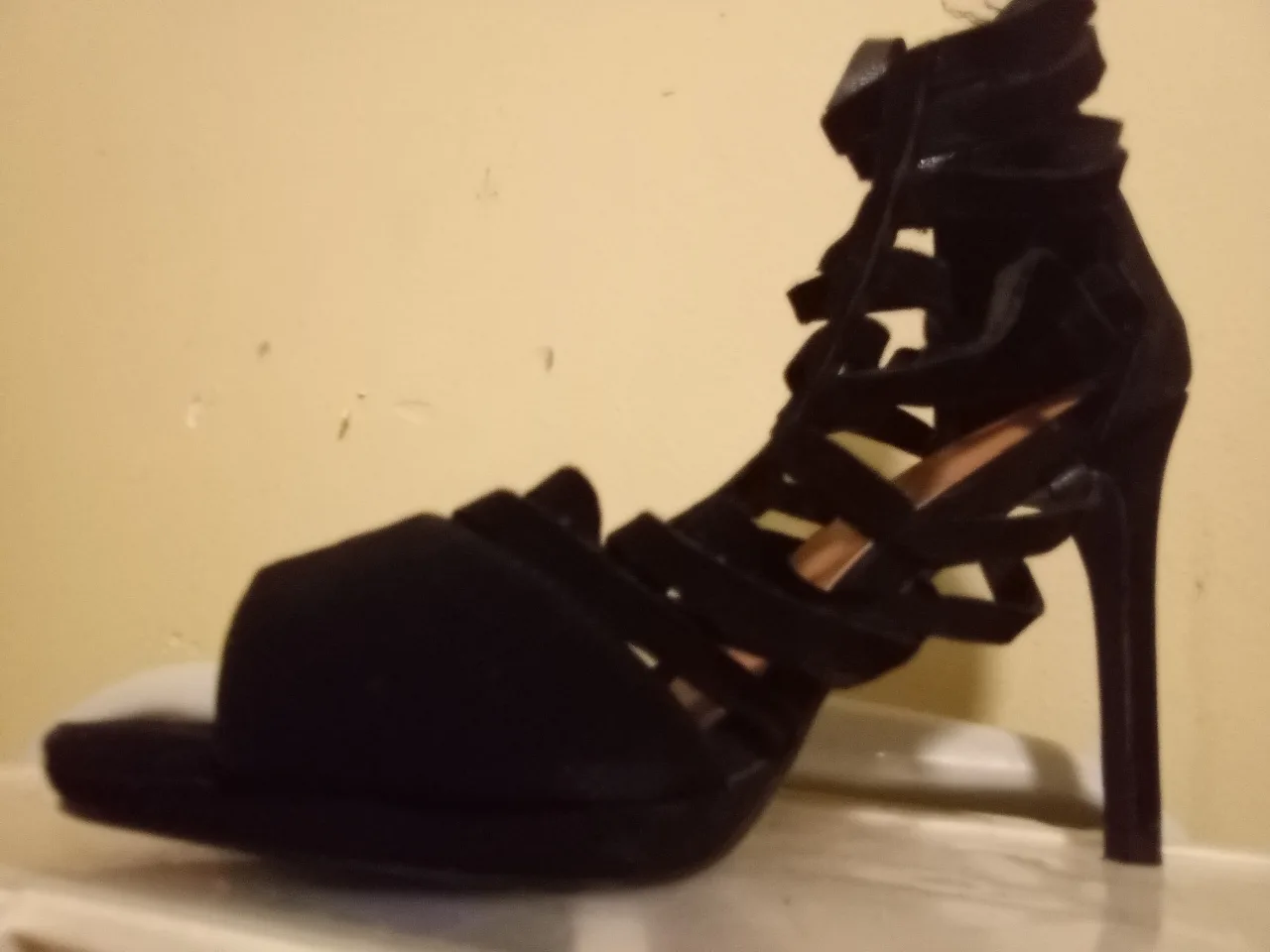 Black Strappy Heels image indicator(2)
