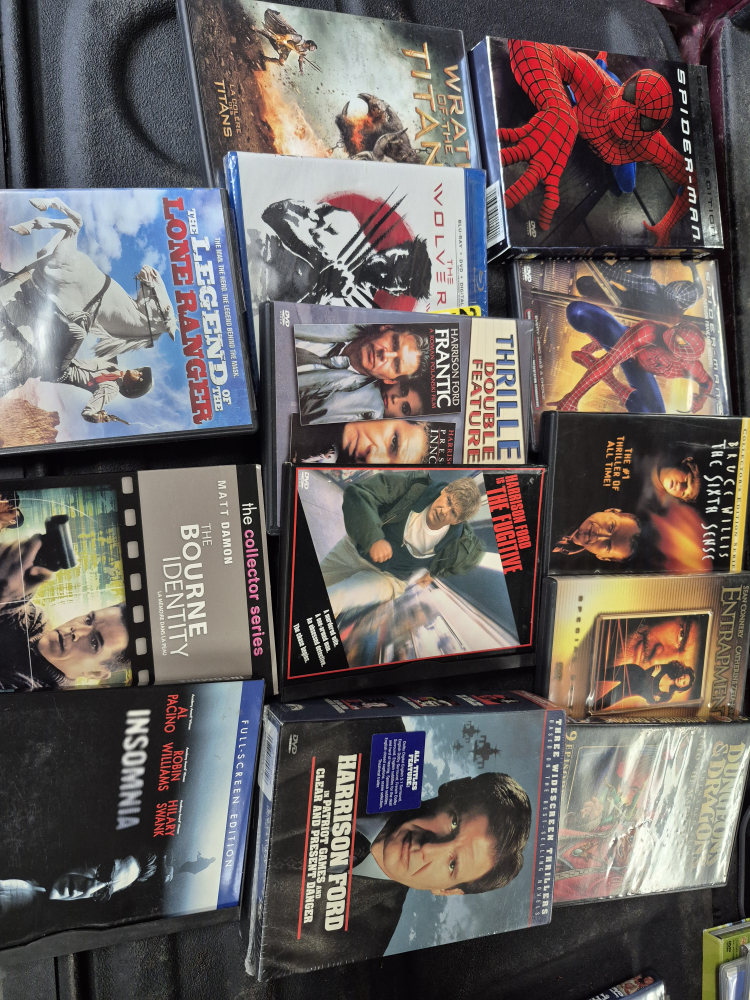 Mixed Lot of DVDs & Blu-rays