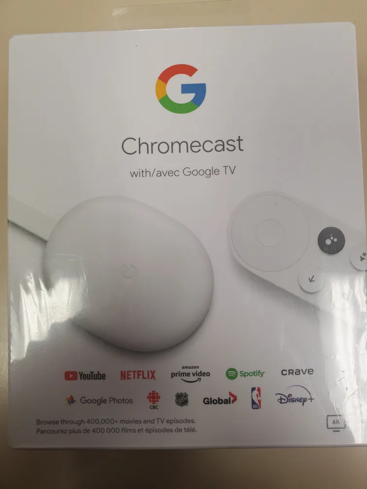 New Google Chromecast with Google TV thumbnail