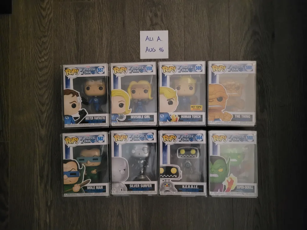 Funko Pop! Marvel Fantastic Four funko pops image indicator(2)