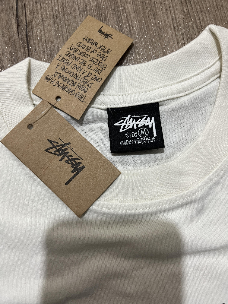 Stussy "S Talk" Tee - Size M, White - photo 2