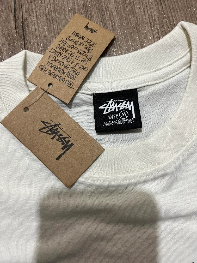 Stussy "S Talk" Tee - Size M, White image indicator(2)